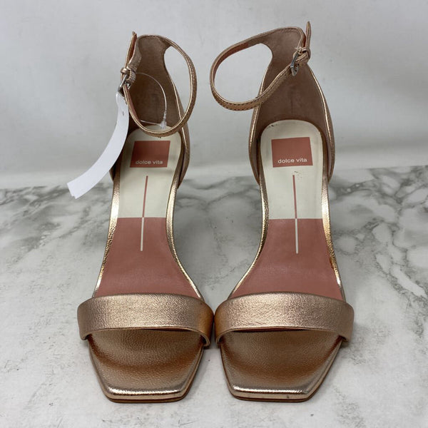 DOLCE VITA WOMEN'S HEELS rose gold 7