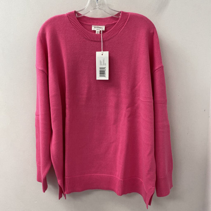 HUDSON NORTH WOMEN'S PLUS TOP pink 2X