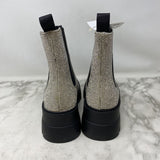 WOMEN'S BOOTS silver glitter 9