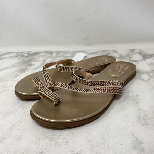 VINCE CAMUTO WOMEN'S SANDALS rose gold 7.5