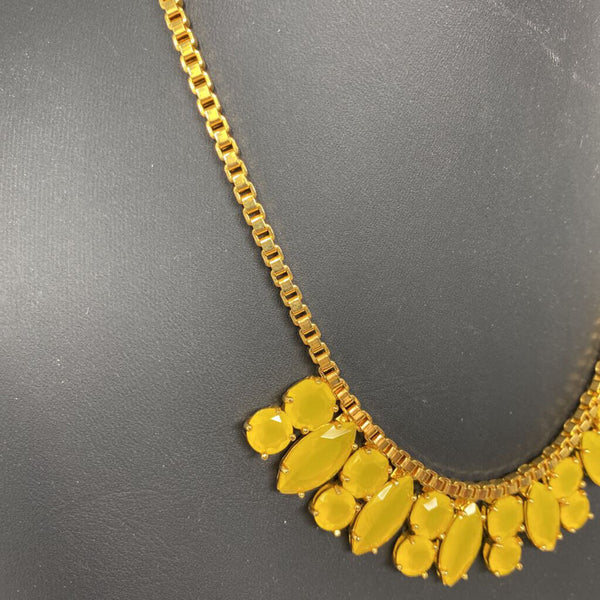 KATE SPADE WOMEN'S NECKLACE gold yellow