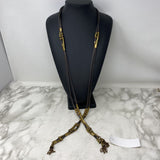 WOMEN'S NECKLACE bronze charcoal