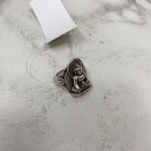 WOMEN'S RING silver 8.75