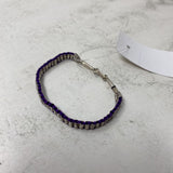 WOMEN'S BRACELET purple silver
