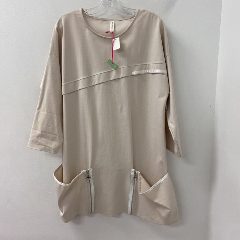 NEW COLLECTION WOMEN'S DRESS cream O/S