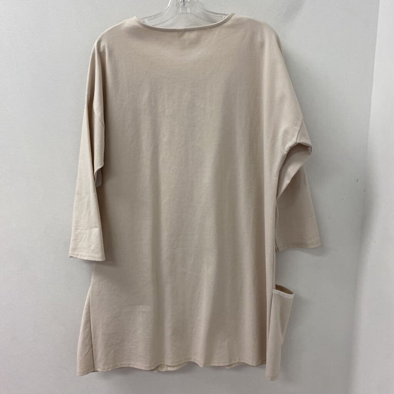 NEW COLLECTION WOMEN'S DRESS cream O/S
