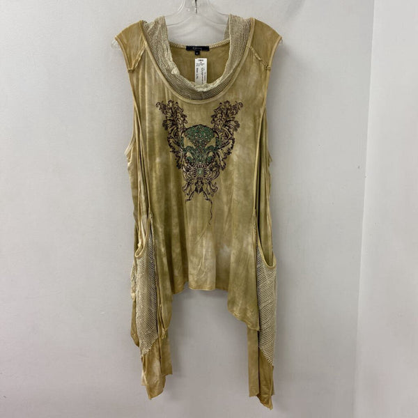 CATIVA WOMEN'S TOP light brown L/XL