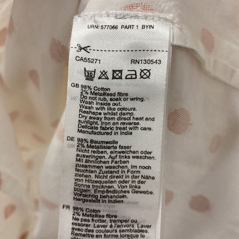 Long Tall Sally WOMEN'S PLUS TOP white pink 18