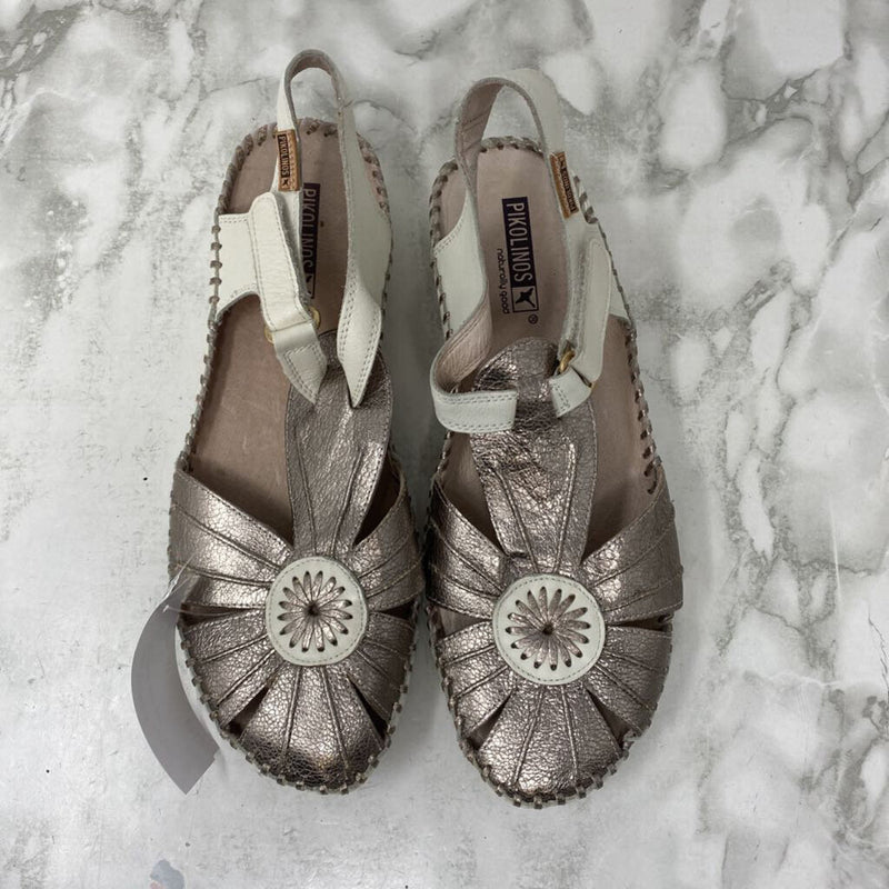 PIKOLINOS WOMEN'S SANDALS cream nickel 41