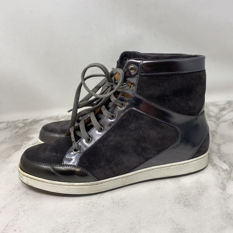 JIMMY CHOO WOMEN'S SNEAKERS grey silver 37