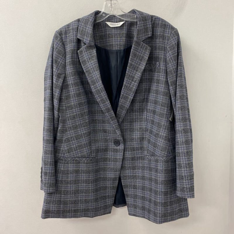 ADDITION ELLE WOMEN'S PLUS TOP navy grey 18