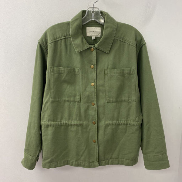 Lucky Brand WOMEN'S BLAZER/JACKET green M