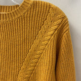 JOE FRESH WOMEN'S SWEATER orange w/blue flecks xs