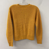 JOE FRESH WOMEN'S SWEATER orange w/blue flecks xs