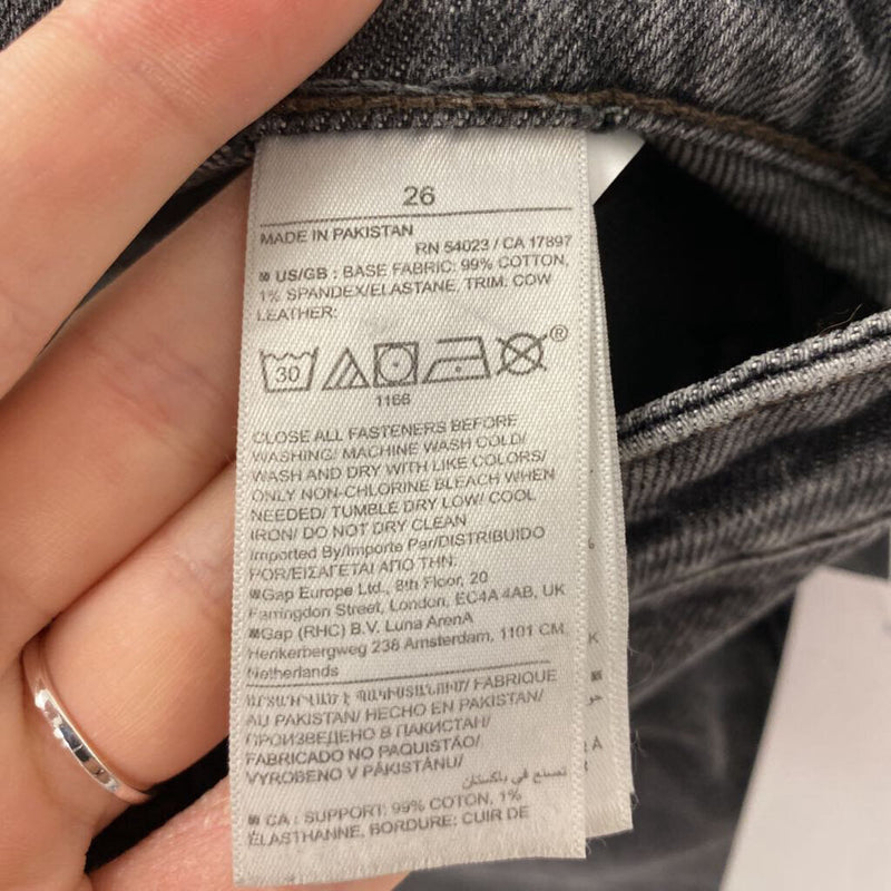 Banana Republic WOMEN'S JEANS black S/26