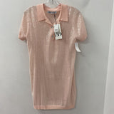 ZARA WOMEN'S DRESS pink S