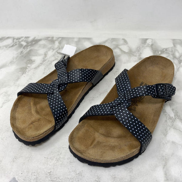 BIRKS WOMEN'S SANDALS black white 41