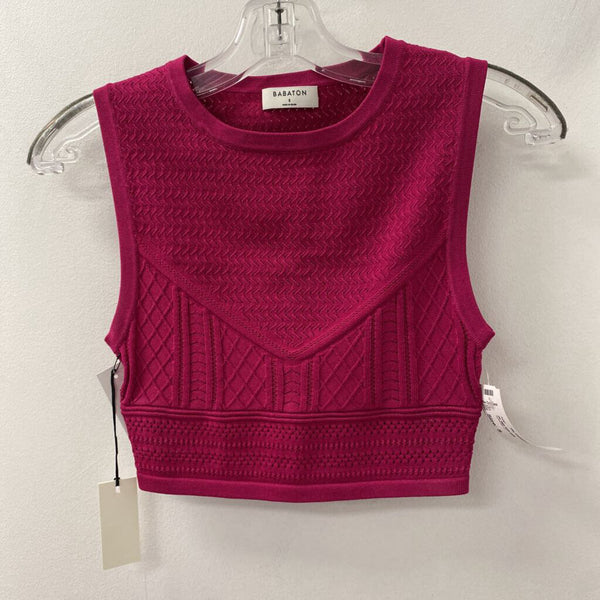 BABATON WOMEN'S TOP pink S