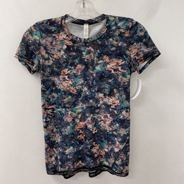 LULULEMON WOMEN'S ACTIVE TOP black pink multi 2