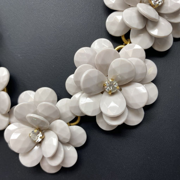 J CREW WOMEN'S NECKLACE gold grey