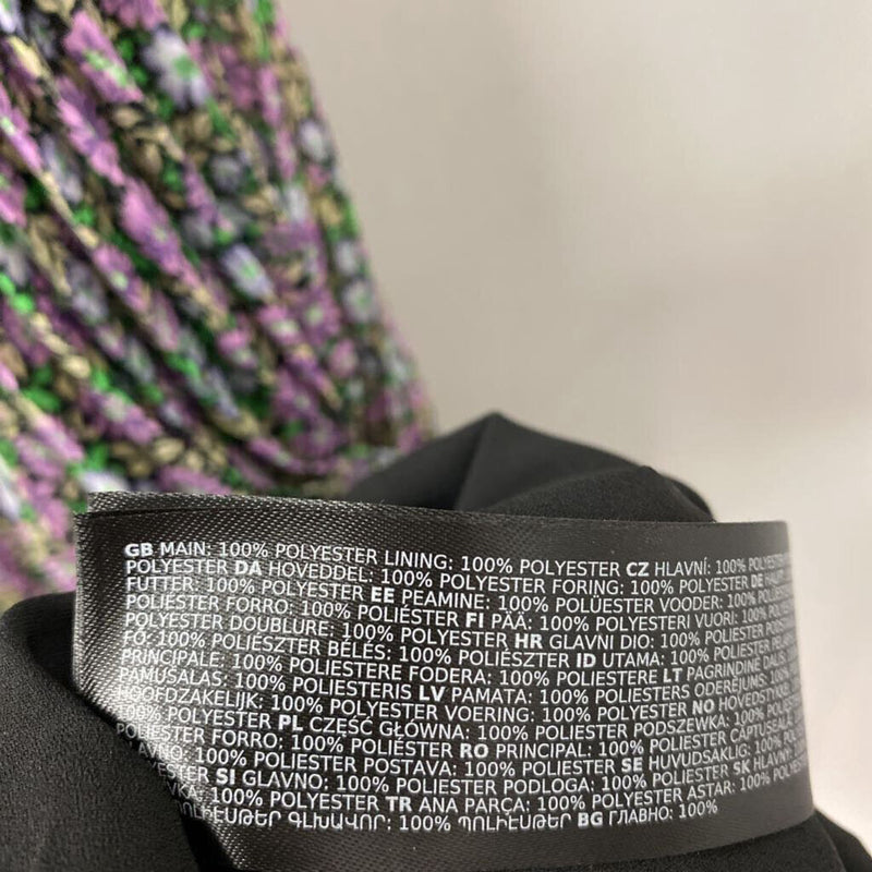 EVER NEW melbourne WOMEN'S SKIRT purple black green 2P