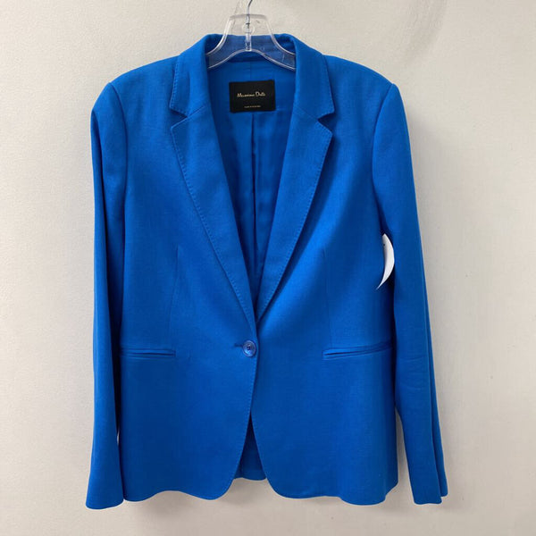 Massimo Dutti WOMEN'S BLAZER/JACKET blue 10
