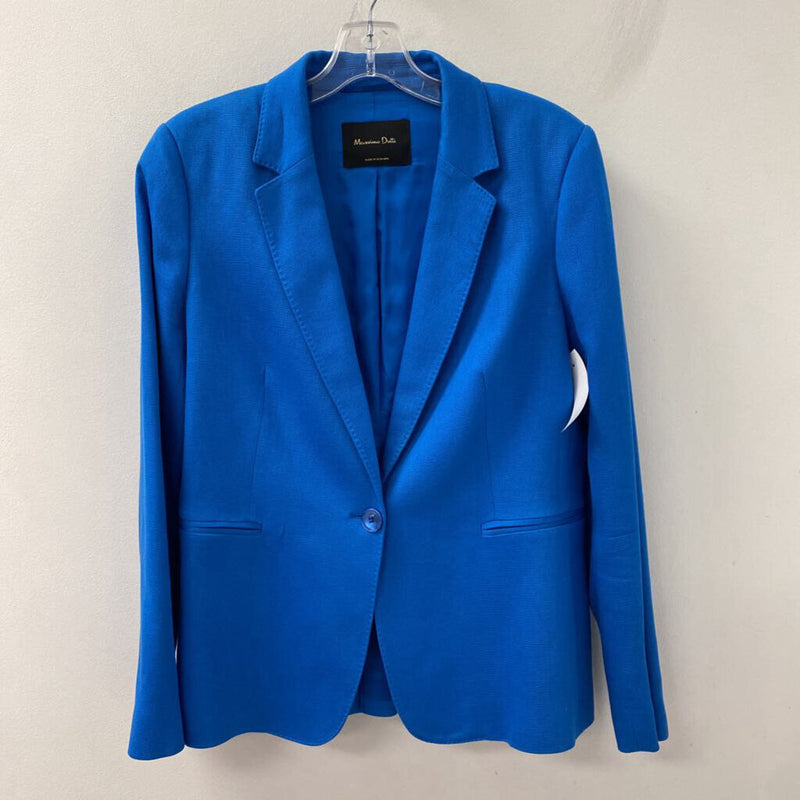 Massimo Dutti WOMEN'S BLAZER/JACKET blue 10