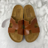WOMEN'S SANDALS cognac 37