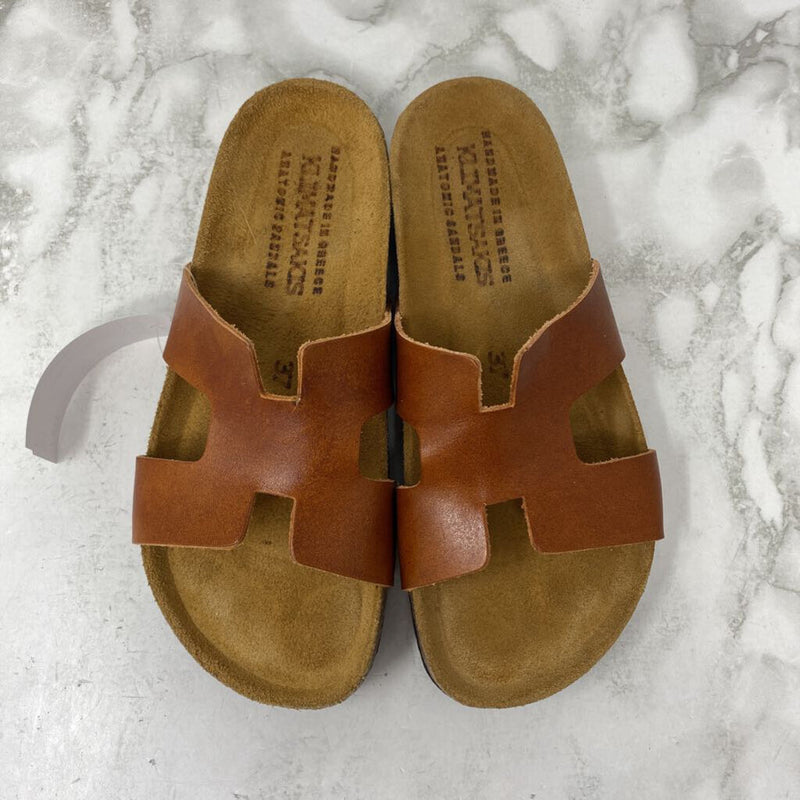WOMEN'S SANDALS cognac 37
