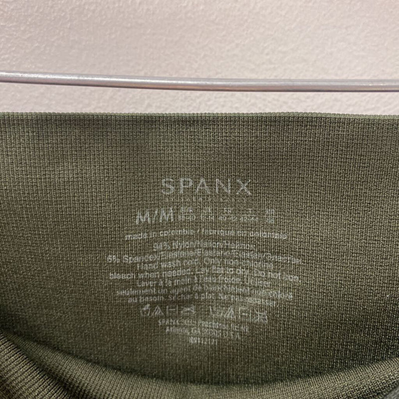 SPANX WOMEN'S ACTIVE BOTTOM green black M