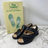 FINN COMFORT WOMEN'S SANDALS black 6.5