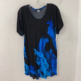 WOMEN'S TOP blue black XL/3