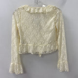 AMERICAN EAGLE WOMEN'S BLOUSE/SHIRT cream XXS