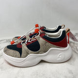 UIN WOMEN'S SNEAKERS grey red beige white 7.5