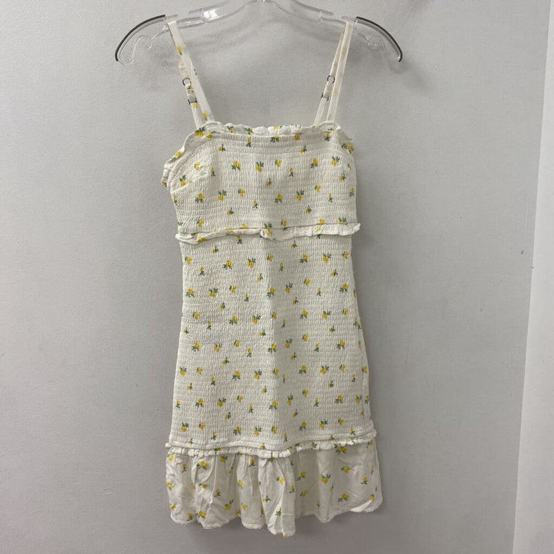 HOLLISTER WOMEN'S DRESS white blue mix XS/S
