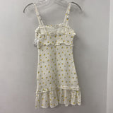 HOLLISTER WOMEN'S DRESS white blue mix XS/S