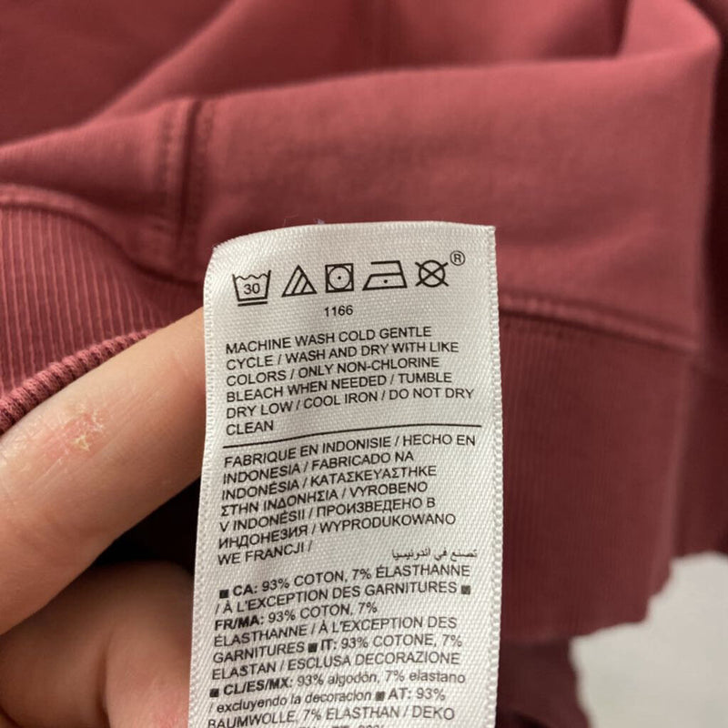 ATHLETA WOMEN'S ACTIVE TOP raspberry XL
