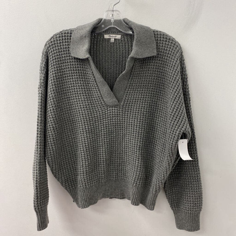 MADEWELL WOMEN'S SWEATER dark grey L