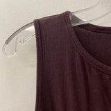 ALO WOMEN'S ACTIVE TOP plum brown L?