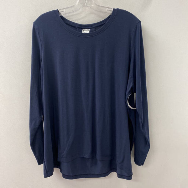 ATHLETA WOMEN'S ACTIVE TOP navy XL