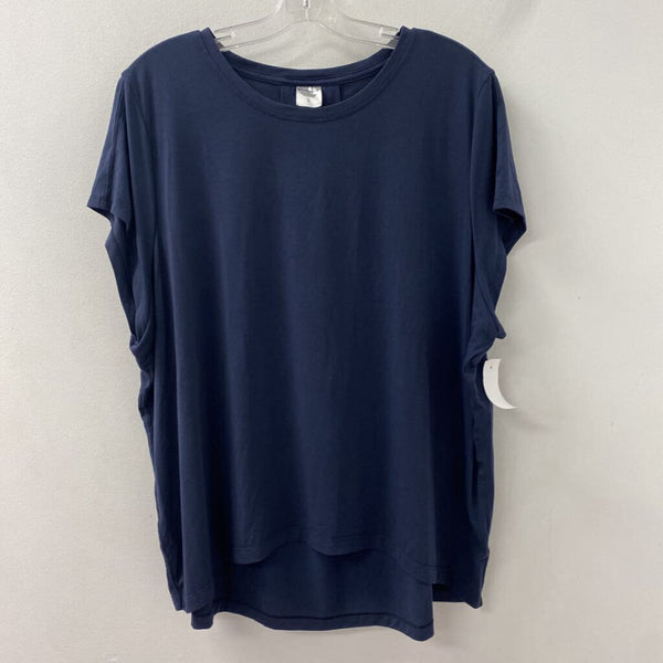 ATHLETA WOMEN'S ACTIVE TOP navy XL