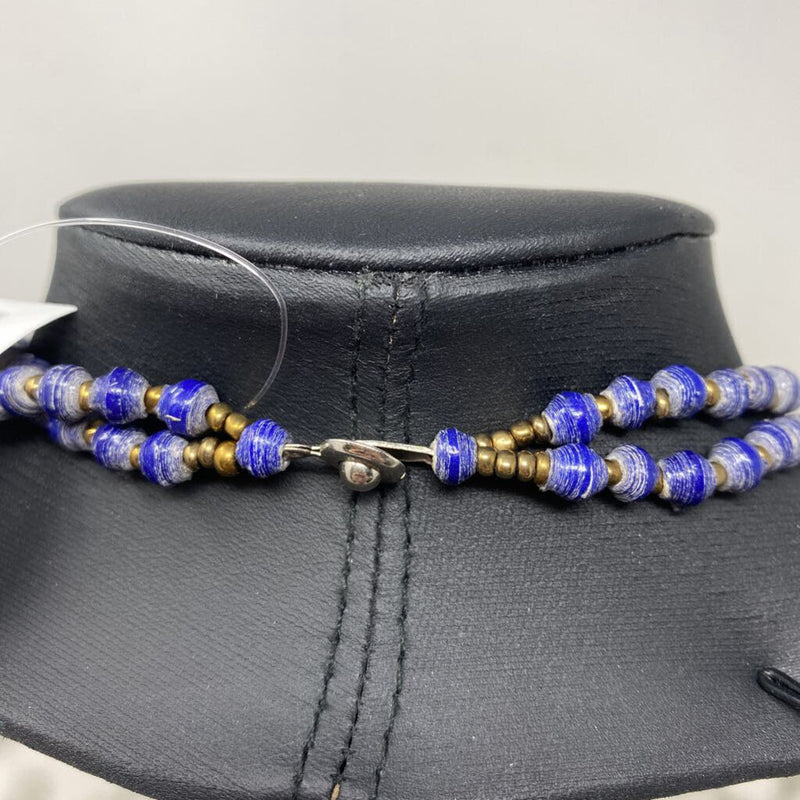 WOMEN'S NECKLACE blue yellow mix