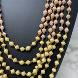 WOMEN'S NECKLACE pink yellow mix