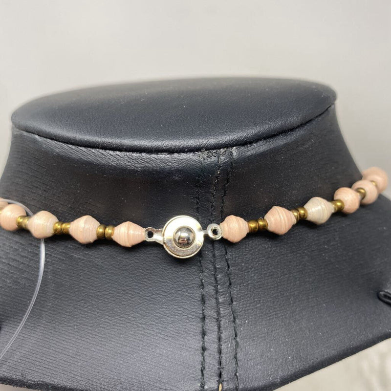 WOMEN'S NECKLACE pink yellow mix