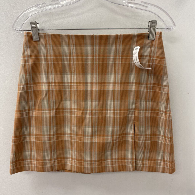 SUNDAY BEST WOMEN'S SKIRT beige orange 6