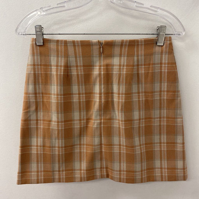 SUNDAY BEST WOMEN'S SKIRT beige orange 6