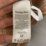 SUNDAY BEST WOMEN'S SKIRT beige orange 6