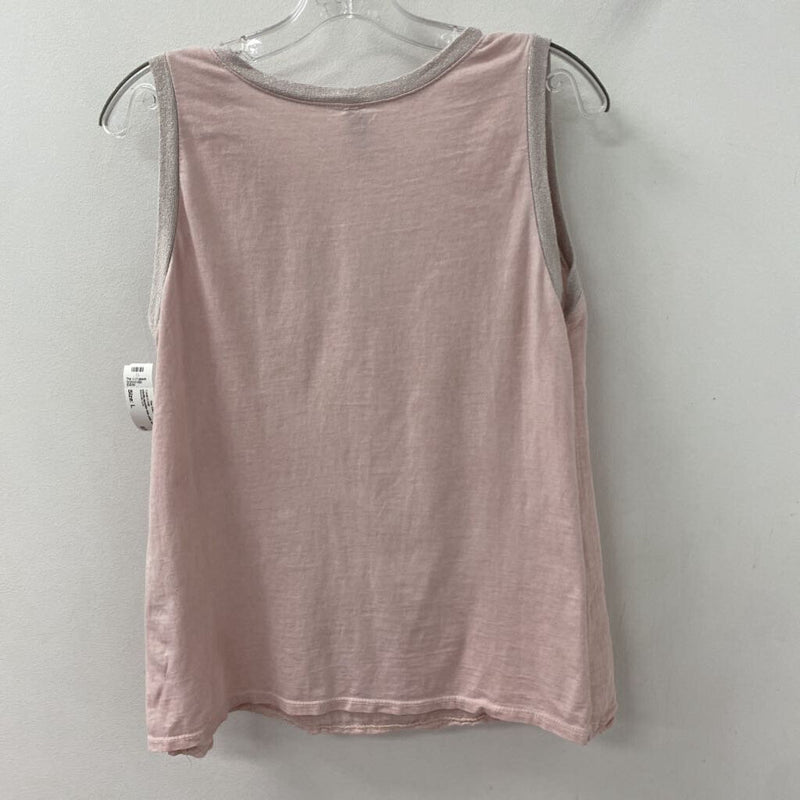 Venti6 WOMEN'S TANK/CAMI pink silver L