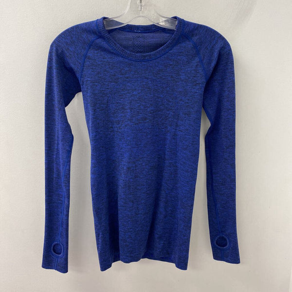 LULULEMON WOMEN'S ACTIVE TOP blue mix 4