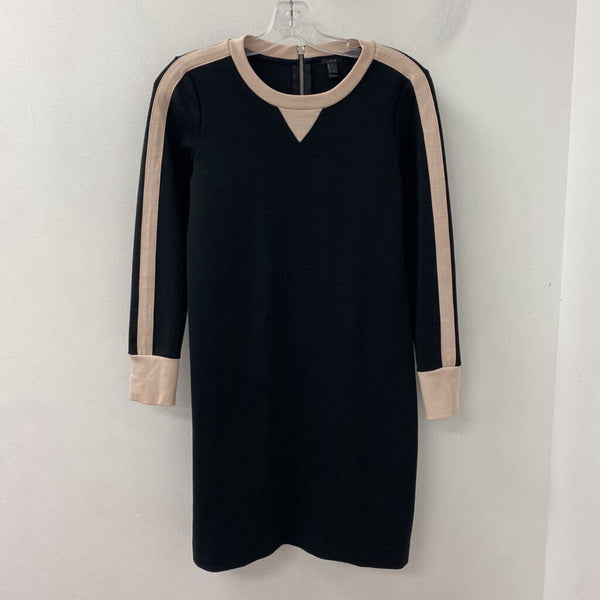 J CREW WOMEN'S DRESS black pink mix 2